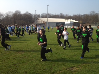 Bilder vom Trainingswochenende mit Wacker Münchenund den 1. Hanauer THC